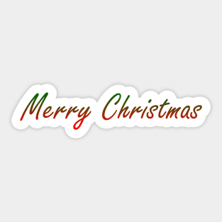 merry christmas Sticker